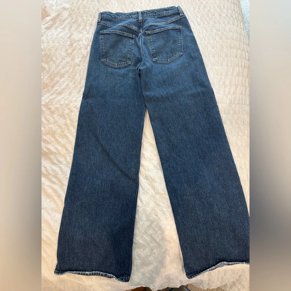 Agolde Harper High Rise Crop Jeans Size 27 - Picture 6 of 6